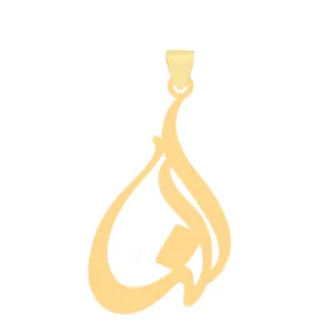 آویز گردنبند طلا 18 عیار زنانه عدنان مدل P844