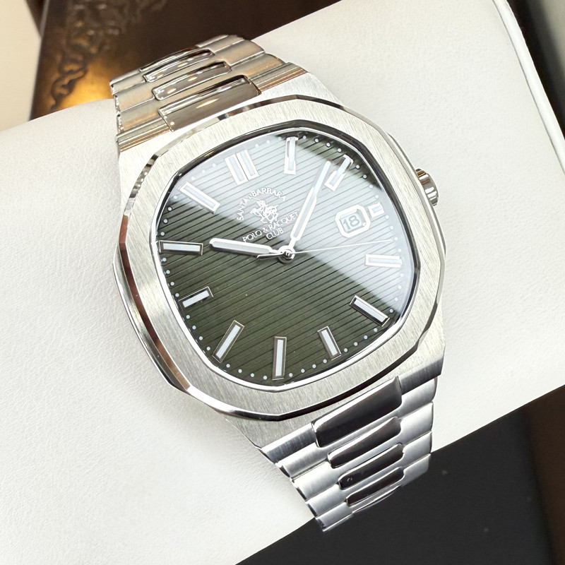 ساعت مچی عقربهای مردانه کوارتز سانتا باربارا پولو راکت کلاب مدل SB.1.10450-6