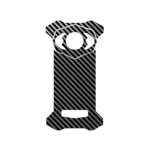 MAHOOT Glossy-Silver-Fiber Cover Sticker for Doogee S98 Pro