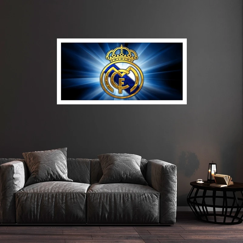 تابلو بکلیت طرح باشگاه رئال مادرید مدل W-S4713