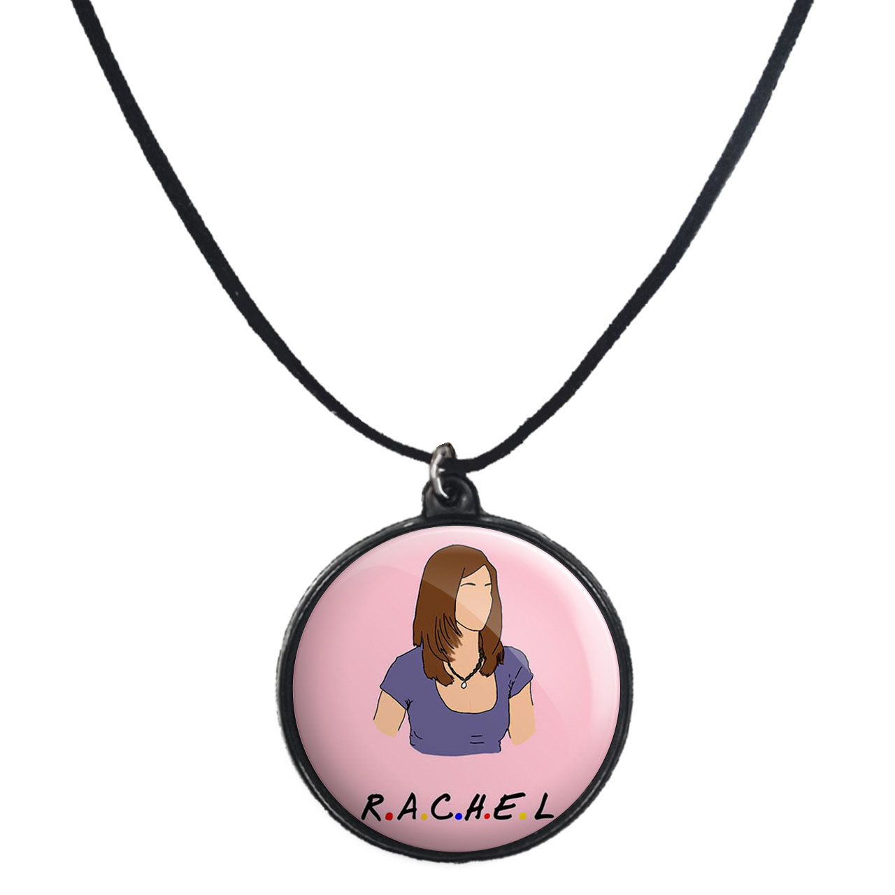 گردنبند پرمانه طرح فرندز کد pmb.18900 مدل دو طرفه