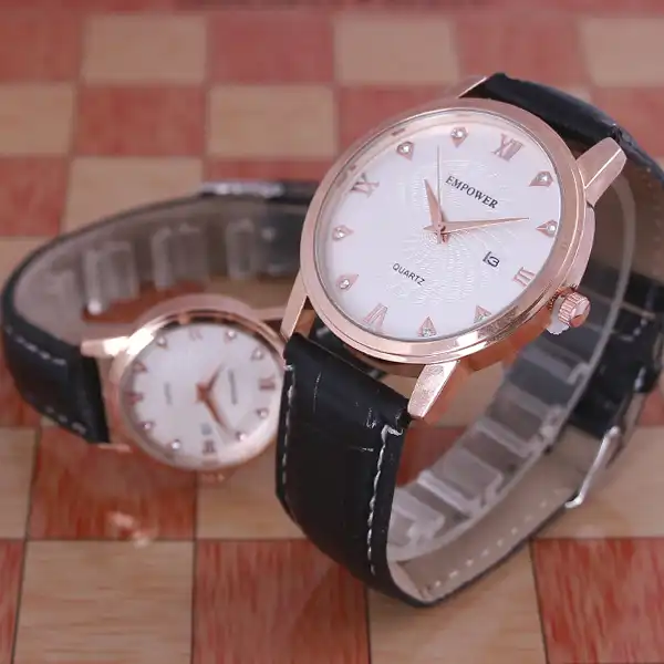 ست ساعت مچی عقربه ای زنانه و مردانه مدل EM 3610 -ST-ME-RZ