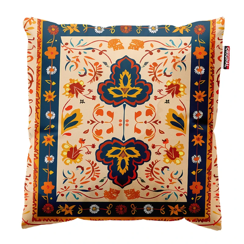 کوسن پاد آفرین مدل  فرش و گلیم کد 29 سایز 40*40 سانتی متر