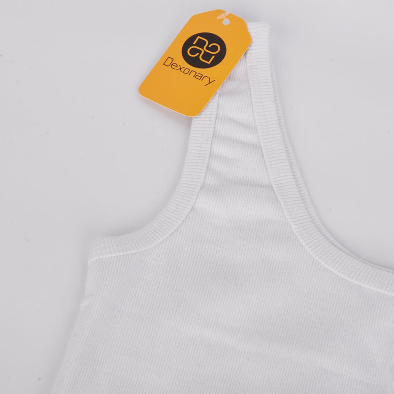 بادی آستین بلند زنانه دکسونری مدل 256004301 یقه روی رنگ سفید