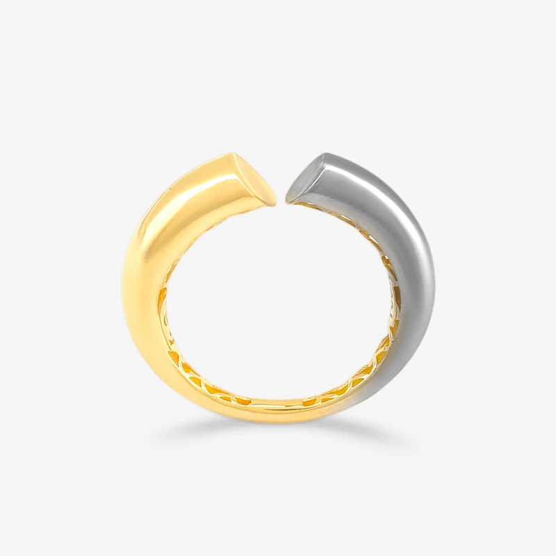 انگشتر طلا 18 عیار زنانه گلدم مدل R353008