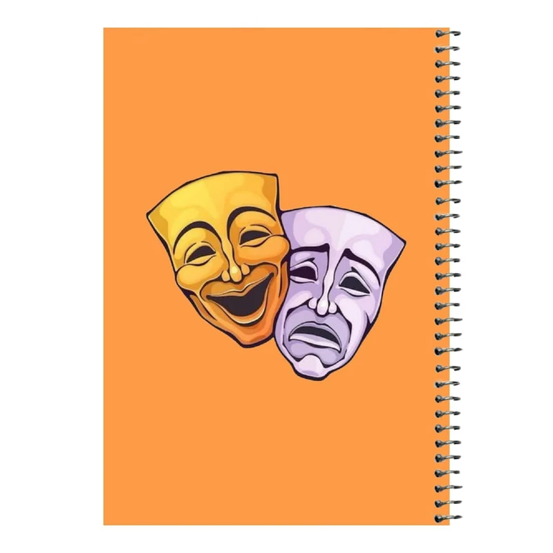 دفتر مشق 80 برگ اس جی مدل تئاتر   