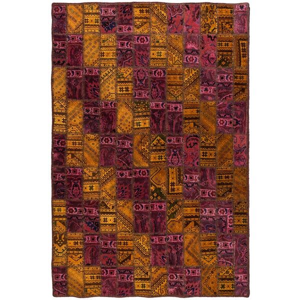 کلاژ فرش دستبافت سه و نیم متری مدل چهل تکه کد FT1113 کلاژ فرش دستبافت سه و نیم متری مدل چهل تکه کد FT1113