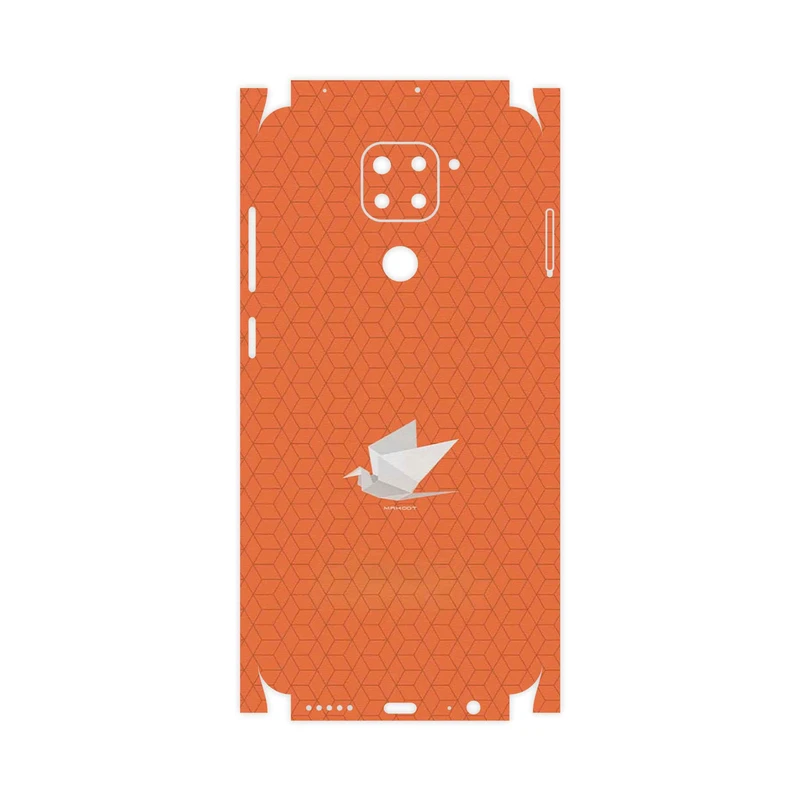 برچسب پوششی ماهوت مدل Minimalist origami bird-FullSkin مناسب برای گوشی موبایل شیائومی Redmi 10X