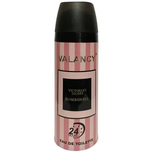 اسپری  ضد تعریق زنانه والانسی مدل Victoria Secret Bombshell حجم 200 میلی لیتر