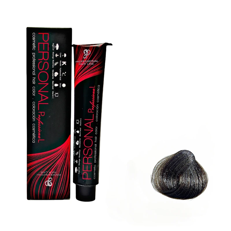 رنگ مو پرسونال پی ال شماره 5.3 حجم 100 میلی لیتر رنگ قهوه ای زیتونی روشن