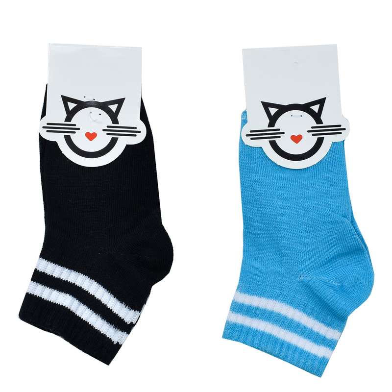 جوراب بچگانه بامشی مدل 903 -1 مجموعه دو عددی