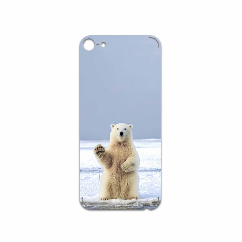 برچسب پوششی ماهوت مدل Polar-bear مناسب برای گوشی موبایل اپل iPod touch 6th generation