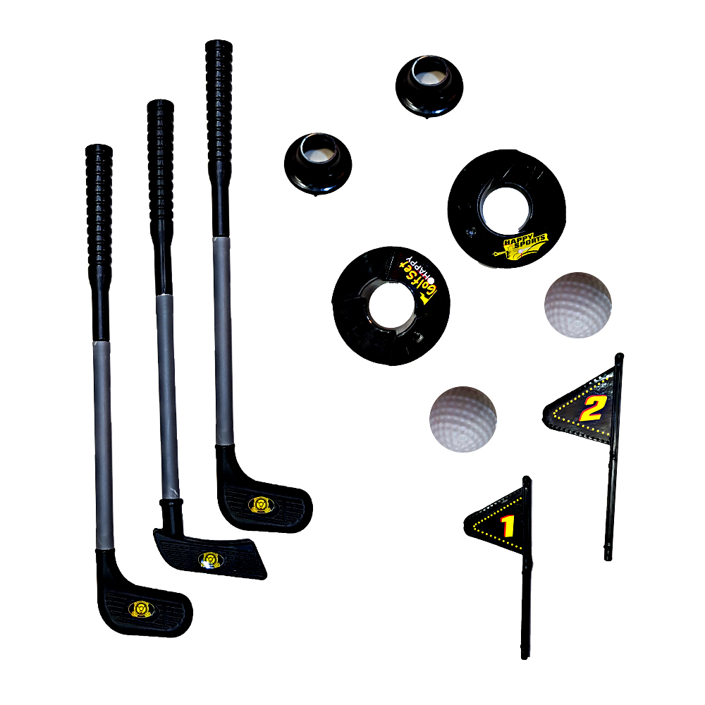 بازی آموزشی گلف مدل happy golf set کد rulica01 مجموعه 11 عددی