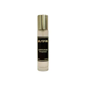 عطر جیبی عطریات مدل آمواج پورپوس با رایحه گرم حجم 30 میلی‌لیتر