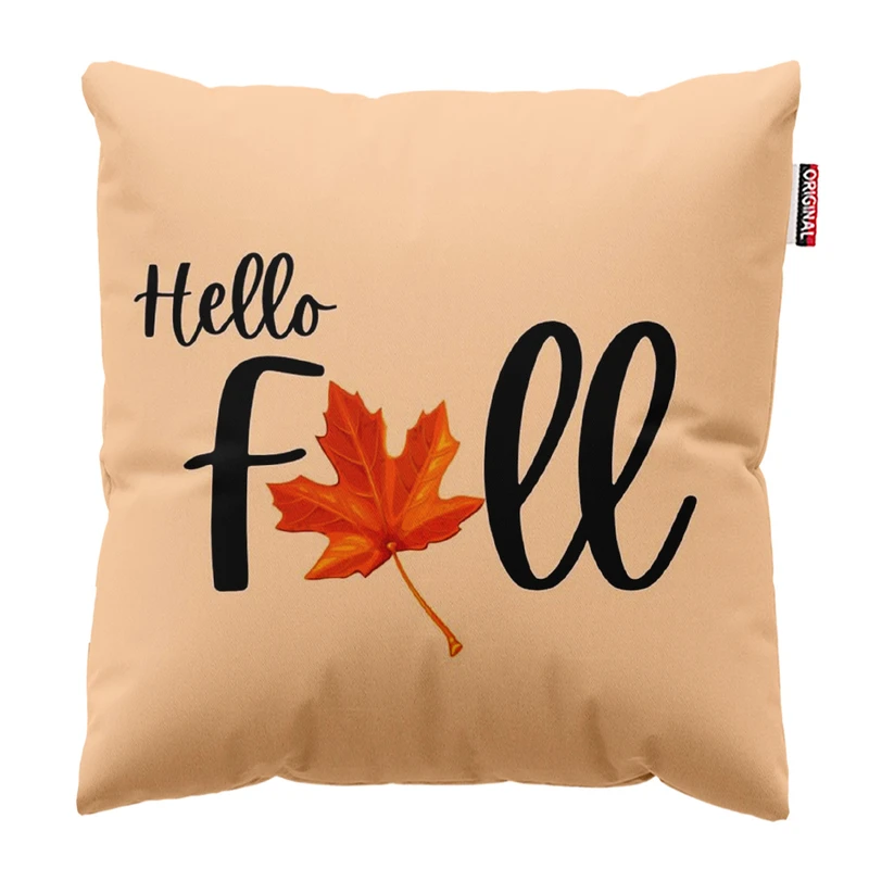 کوسن پاد آفرین مدل سلام پاییز زیبا کد 202 سایز 30*30 سانتی متر