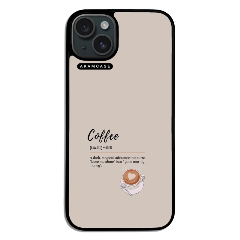 کاور آکام مدل AMC-WA15PLUS-COFFEE-16 مناسب برای گوشی موبایل اپل iPhone 15 Plus