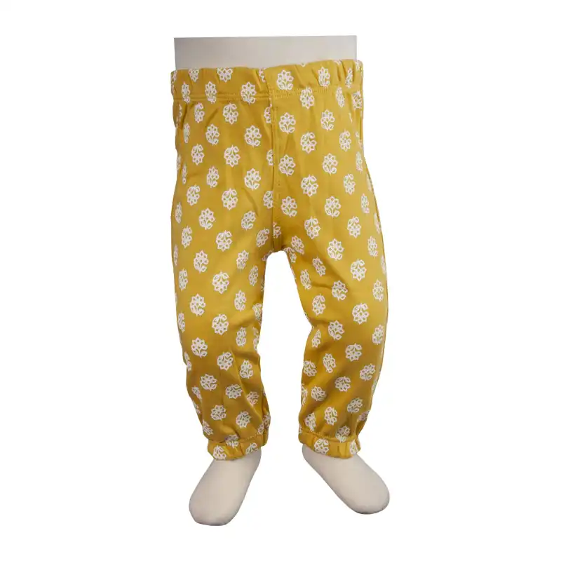 شلوار نوزادی آدمک مدل تمام چاپ گل