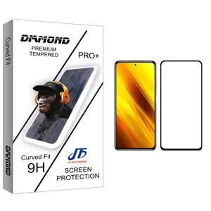 JF Diamond glass Screen Protector For Xiaomi شیائومی POCO X3 NFC