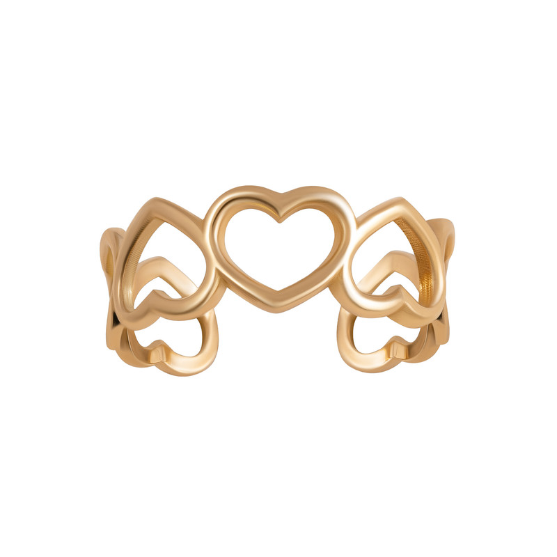 انگشتر طلا 18 عیار زنانه جواهری سون مدل 5716 سایز 54