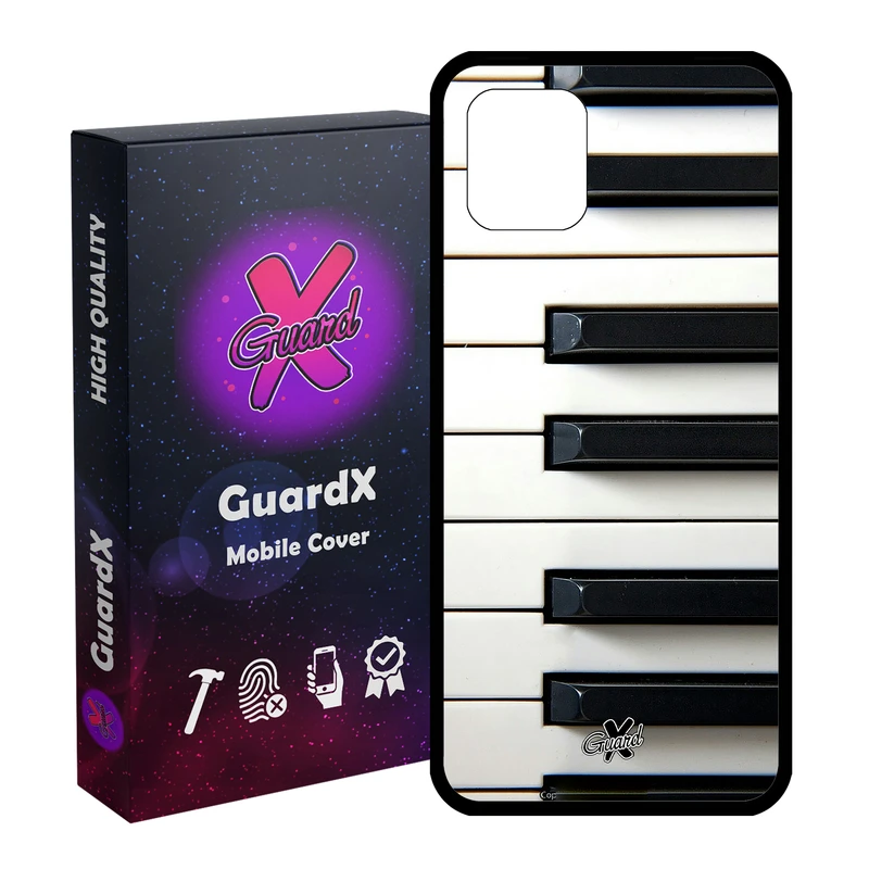 کاور گارد ایکس طرح Piano مدل Glass10101 مناسب برای گوشی موبایل سامسونگ Galaxy Note 10 Lite