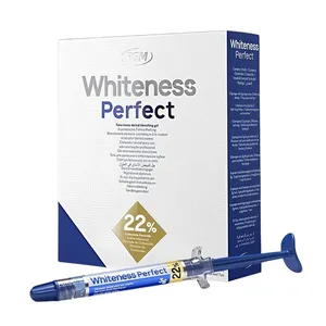 ژل بلیچینگ دندان اف جی ام مدل Whiteness Perfect 22% حجم 12 میلی لیتر بسته 4 عددی