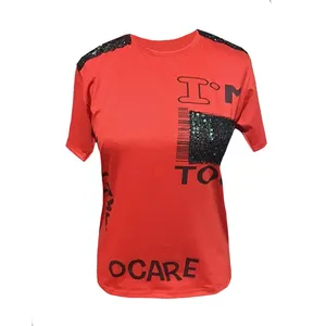 تی شرت آستین کوتاه زنانه کد SA121