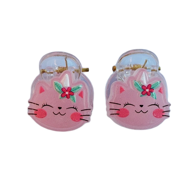 کلیپس مو دخترانه مدل کیوت مجموعه 2 عددی