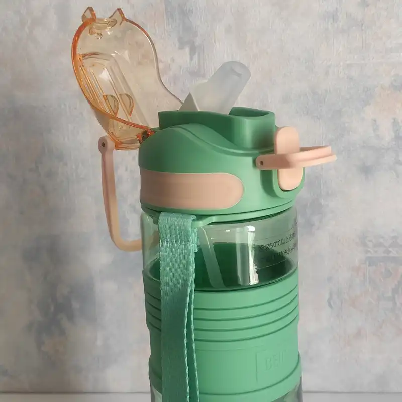 قمقمه مدل نی دار بند دار گنجایش 0.85 لیتر