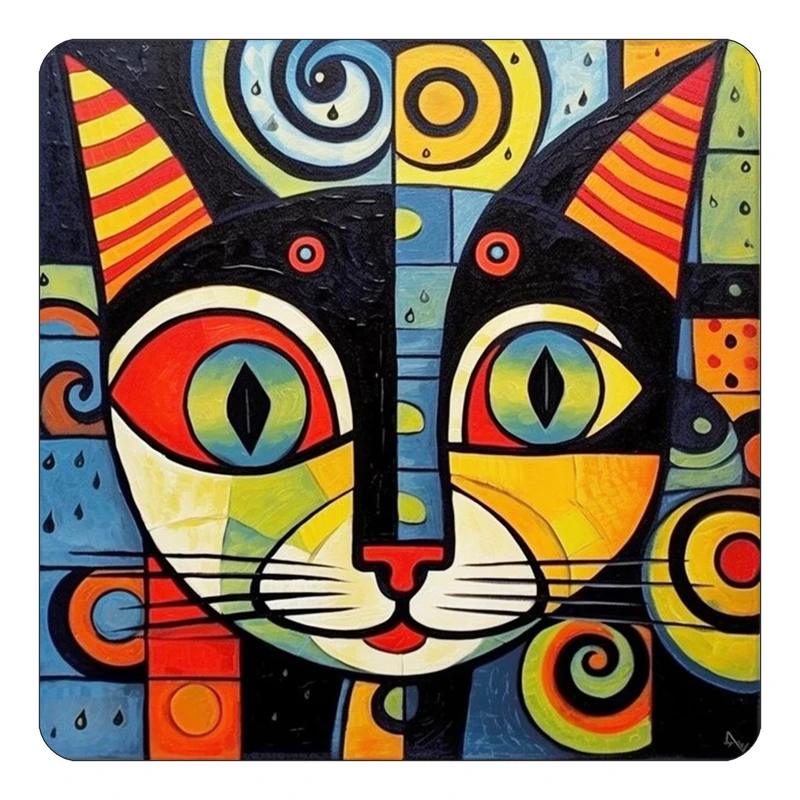 مگنت کاکتی طرح حیوانات رنگی مدل mp26012