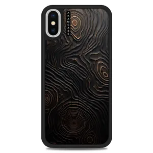 AKAM AMC-WAX-WOOD-10 Cover For Apple iPhone X/Xs