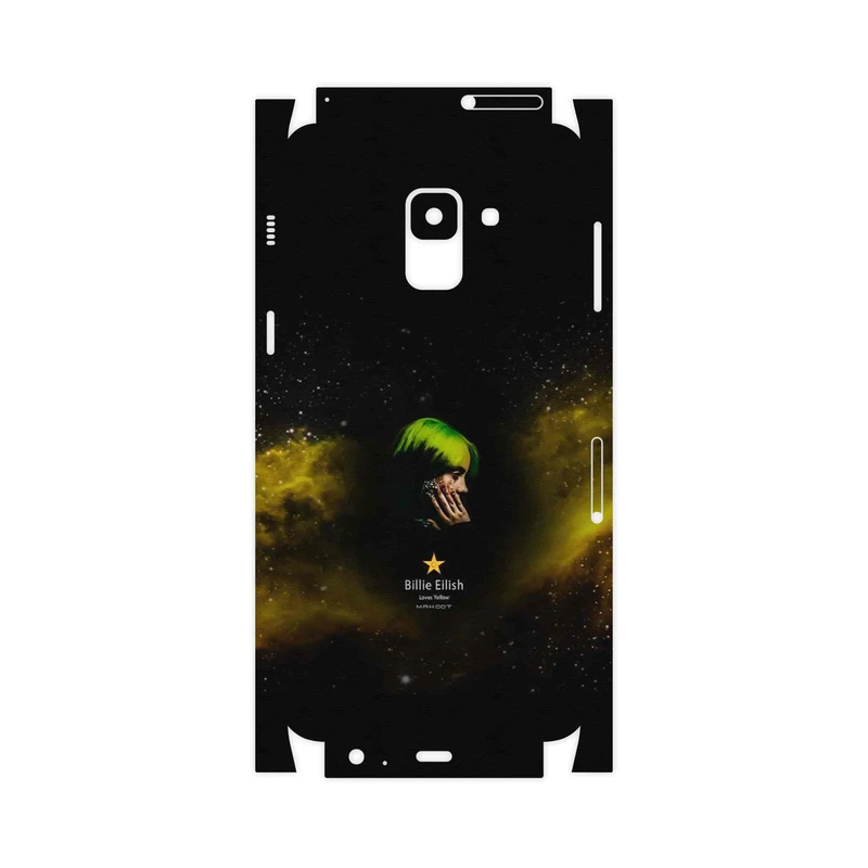 برچسب پوششی ماهوت مدل Billie Eilish-FullSkin مناسب برای گوشی موبایل سامسونگ Galaxy A8 2018