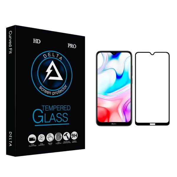 محافظ صفحه نمایش دلتا مدل Fit مناسب برای گوشی موبایل شیائومی Redmi 8A