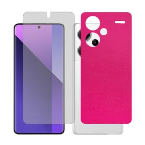 Glass Together model matte Screen Protector Suitable for Xiaomi Redmi Note 13 Pro Plus Mobile Phone with Back cover sticker