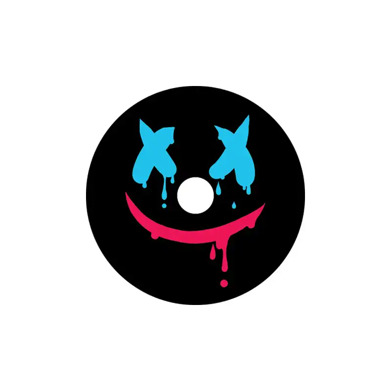 برچسب درب باک خودرو گراسیپا طرح چشمک مدل 206