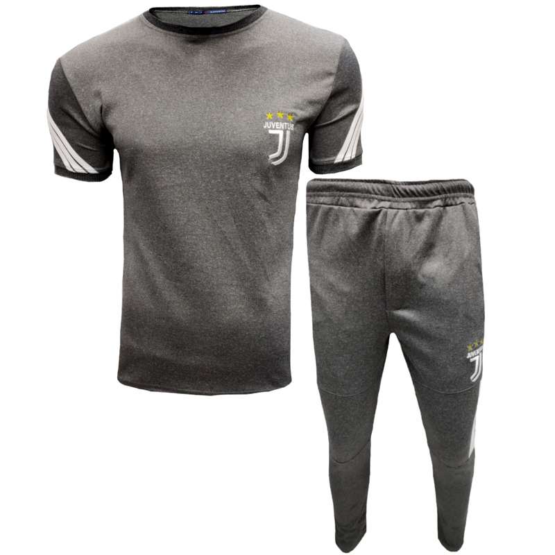 ست تی شرت و شلوار ورزشی مردانه مدل فوتب یوو ط ت کد 115