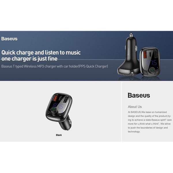 پخش کننده اف ام خودرو باسئوس مدل CCTM-B01