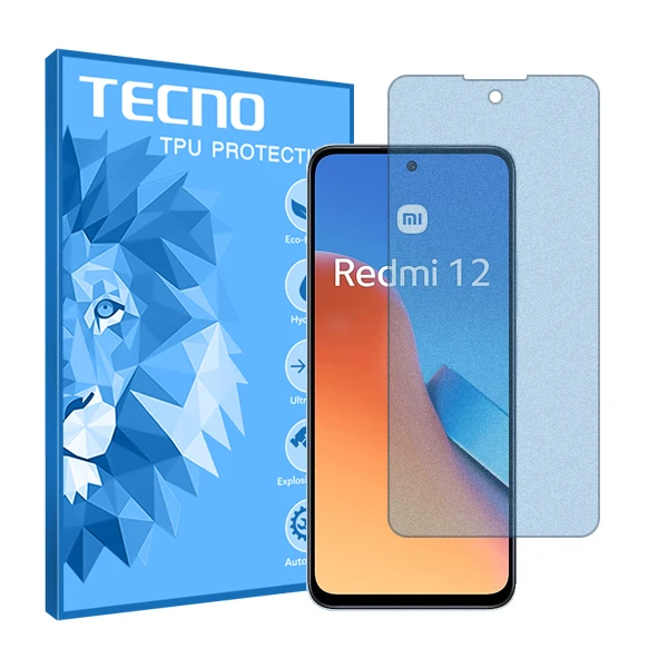 محافظ صفحه نمایش مات ضد اشعه آبی تکنو مدل Resistant مناسب برای گوشی موبایل شیائومی Redmi 12 5G