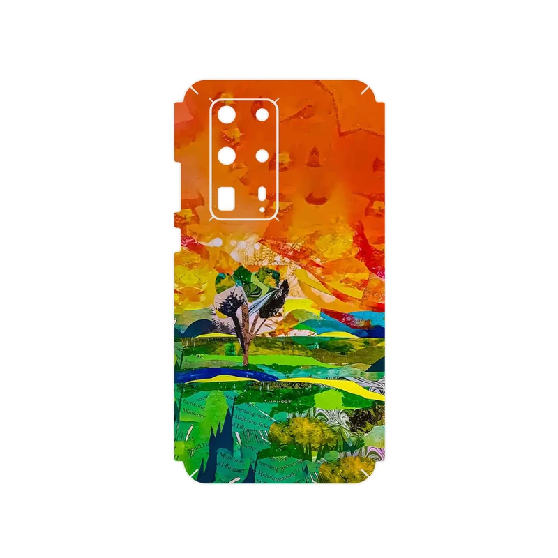 برچسب پوششی ماهوت مدل Collage of Painting مناسب برای گوشی موبایل هوآوی P40 Pro Plus