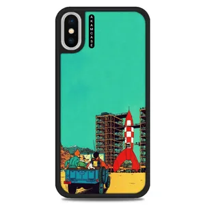 AKAM AMC-WAXSM-TINTIN-17 Cover For Apple iPhone Xs Max