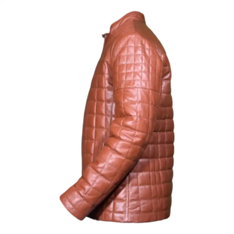 کت چرم مردانه چرمیران مدل پرنس دوزی