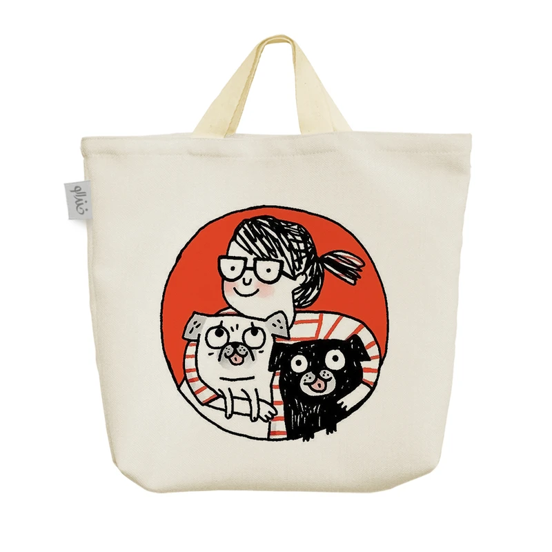 ساک خرید خندالو مدل حمایت از حیوانات کد 2651