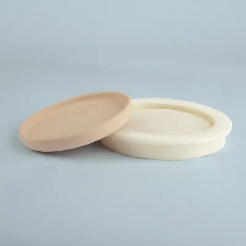 سیلیکون قالب گیری دکوسیتی طرح ظرف گرد کد dco1515