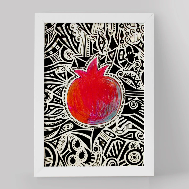 تابلو خندالو مدل شب یلدا کد 3174