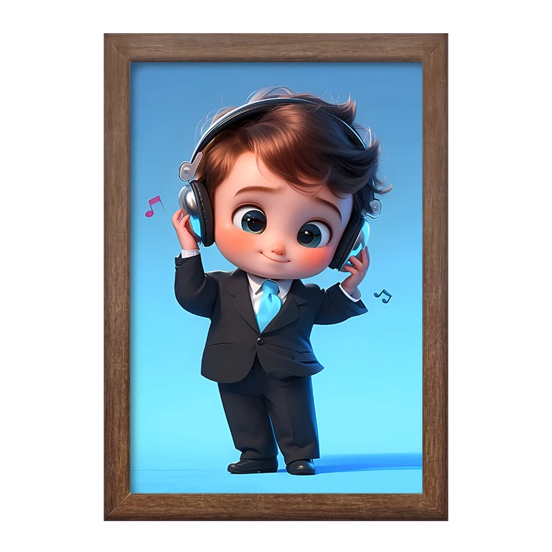 تابلو خندالو طرح پسر بامزه کد F9911