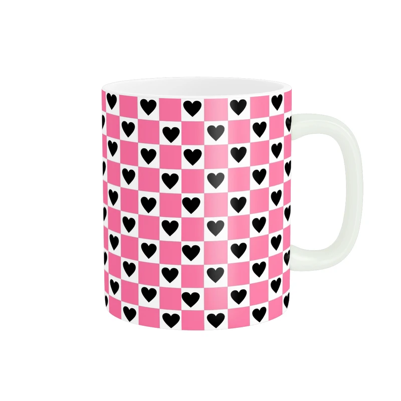 ماگ پادآفرین مدل عشق طرح پترن قلب کد PM292