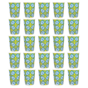 لیوان یکبار مصرف مدل کاغذی 738 بسته 25 عددی