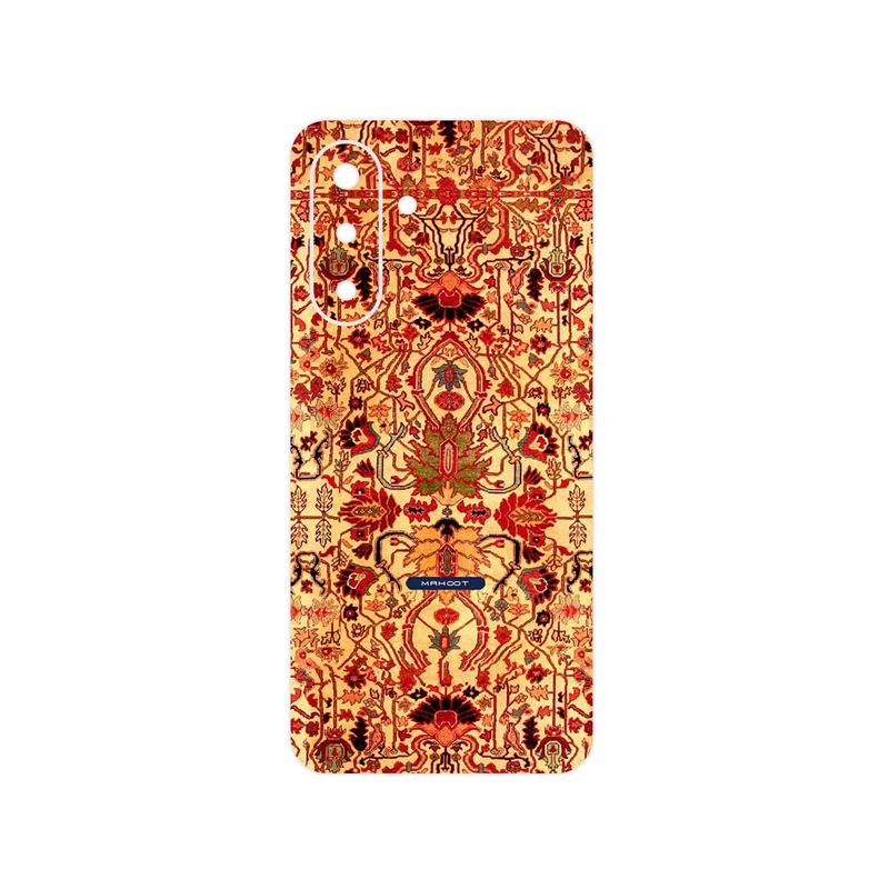 برچسب پوششی ماهوت مدل Persian_Carpet_Yellow مناسب برای گوشی موبایل سامسونگ Galaxy A17 4G