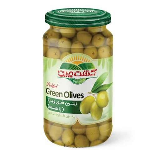 زیتون شور ویژه با هسته کشت چین- 680 گرم