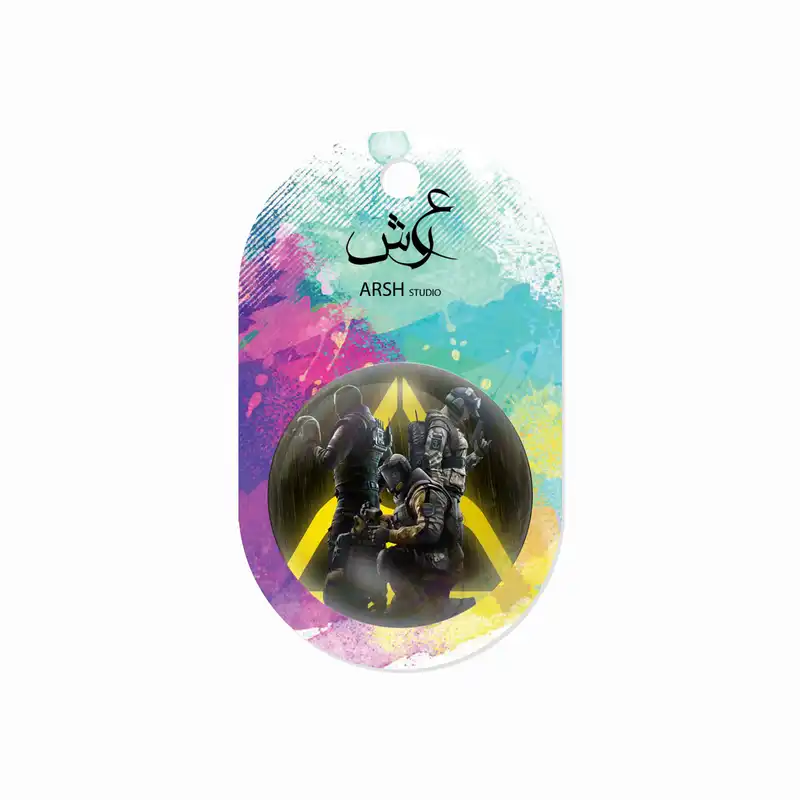 مگنت عرش طرح رینبوسیکس کد Asm258