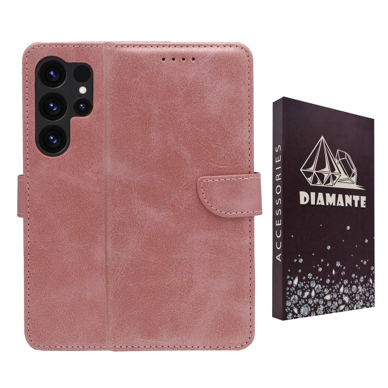 کیف کلاسوری دیامانته مدل Sorati Bk مناسب برای گوشی موبایل سامسونگ Galaxy S23 Ultra